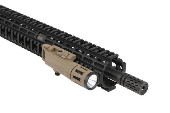 The Inforce gun light can easily attach to your favorite AR-15 rifle